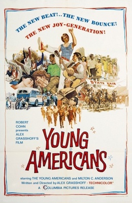 Young Americans movie poster (1967) metal framed poster