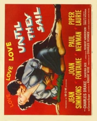 Until They Sail movie poster (1957) wood print