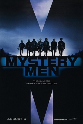 Mystery Men movie poster (1999) wooden framed poster