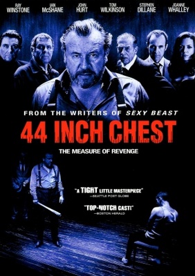44 Inch Chest movie poster (2009) pillow