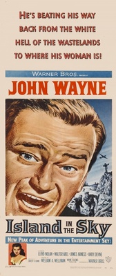 Island in the Sky movie poster (1953) wooden framed poster