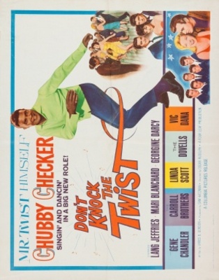 Don't Knock the Twist movie poster (1962) poster with hanger