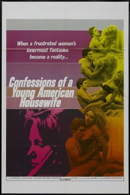 Confessions of a Young American Housewife movie poster (1974) pillow