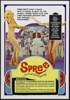 Spree movie poster (1967) wooden framed poster
