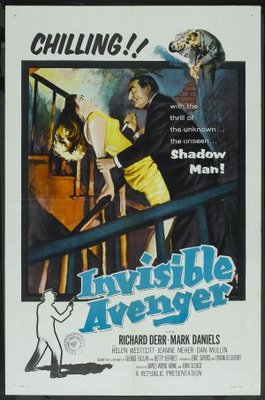 The Invisible Avenger movie poster (1958) Mouse Pad MOV_4ade81a5