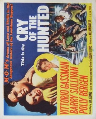 Cry of the Hunted movie poster (1953) wood print