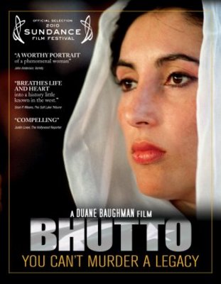 Benazir Bhutto movie poster (2010) wood print