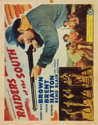 Raiders of the South movie poster (1947) metal framed poster