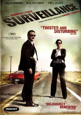 Surveillance movie poster (2008) canvas poster