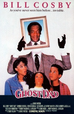 Ghost Dad movie poster (1990) wood print