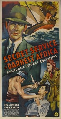 Secret Service in Darkest Africa movie poster (1943) pillow