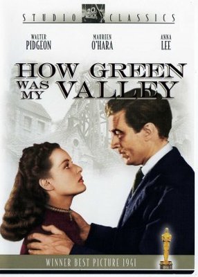 How Green Was My Valley movie poster (1941) pillow