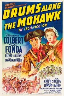 Drums Along the Mohawk movie poster (1939) poster with hanger