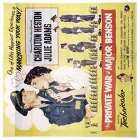 The Private War of Major Benson movie poster (1955) tote bag #MOV_4b511168