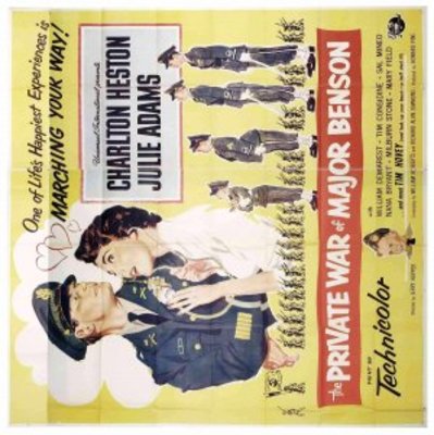 The Private War of Major Benson movie poster (1955) mouse pad