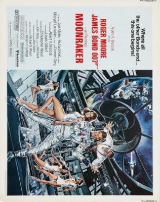Moonraker movie poster (1979) Stickers MOV_4b541fec