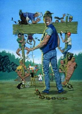 Ernest Goes to Camp movie poster (1987) metal framed poster