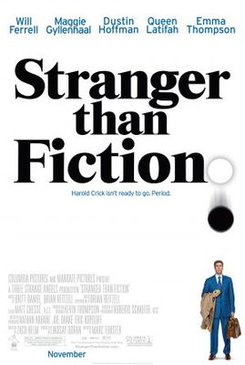 Stranger Than Fiction movie poster (2006) wooden framed poster