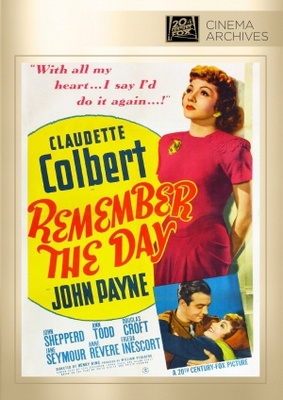 Remember the Day movie poster (1941) poster with hanger