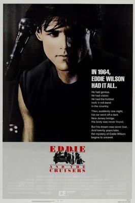 Eddie and the Cruisers movie poster (1983) canvas poster