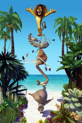 Madagascar movie poster (2005) wooden framed poster