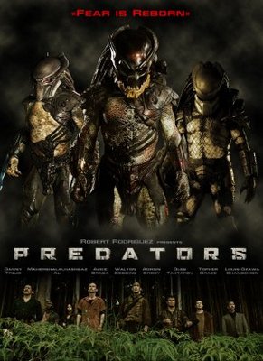 Predators movie poster (2010) wood print