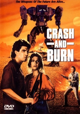 Crash and Burn movie poster (1990) Stickers MOV_4ba478c3