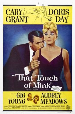 That Touch of Mink movie poster (1962) pillow