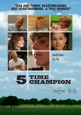 5 Time Champion movie poster (2011) metal framed poster