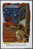 The Flesh and Blood Show movie poster (1972) Longsleeve T-shirt #651191