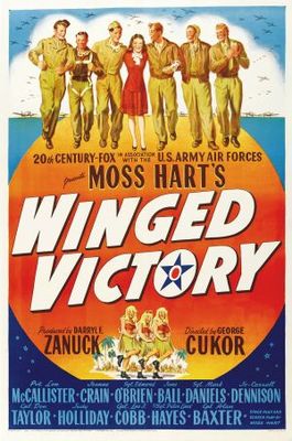 Winged Victory movie poster (1944) mouse pad
