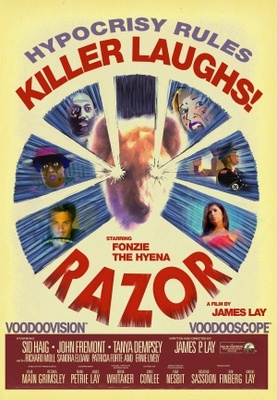 Razor movie poster (2013) Stickers MOV_4bbd40ab