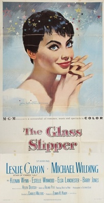 The Glass Slipper movie poster (1955) pillow