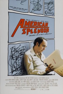American Splendor movie poster (2003) metal framed poster