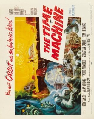 The Time Machine movie poster (1960) Mouse Pad MOV_4bead714