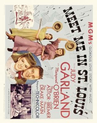Meet Me in St. Louis movie poster (1944) wooden framed poster