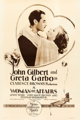 A Woman of Affairs movie poster (1928) mug