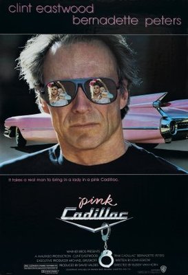 Pink Cadillac movie poster (1989) wooden framed poster