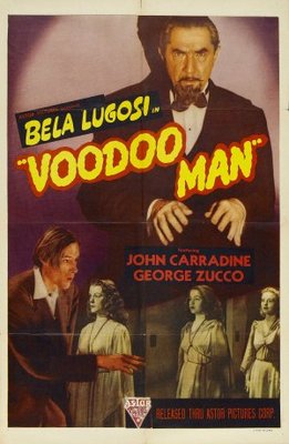 Voodoo Man movie poster (1944) poster with hanger