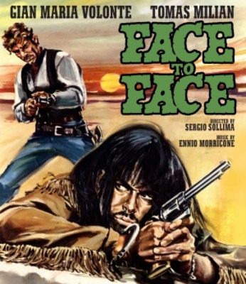 Faccia a faccia movie poster (1967) metal framed poster