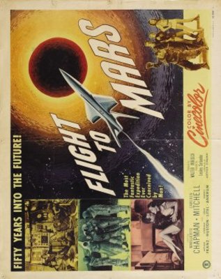 Flight to Mars movie poster (1951) t-shirt