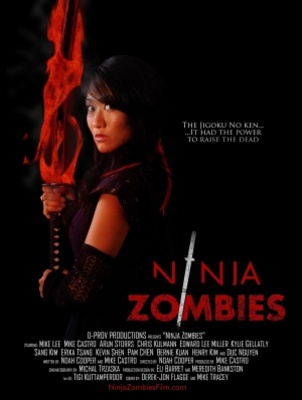 Ninja Zombes movie poster (2011) Stickers MOV_4c2b682f
