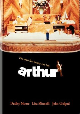 Arthur movie poster (1981) metal framed poster