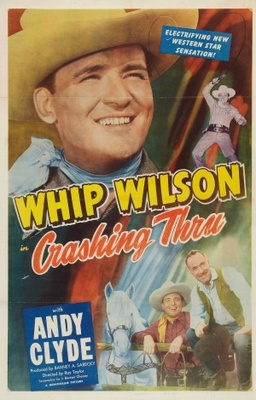 Crashing Thru movie poster (1949) canvas poster