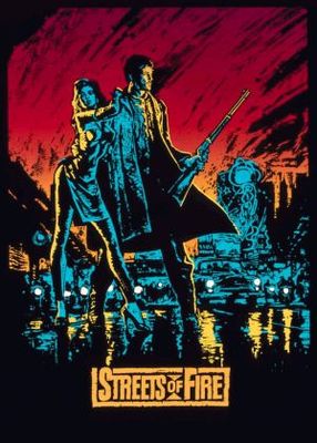 Streets of Fire movie poster (1984) metal framed poster