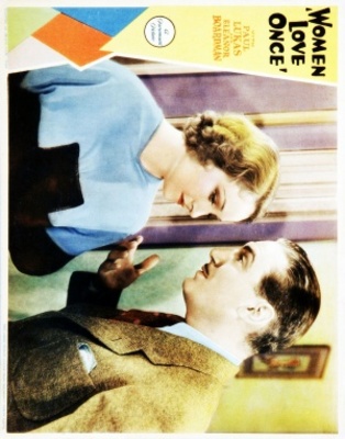 Women Love Once movie poster (1931) hoodie