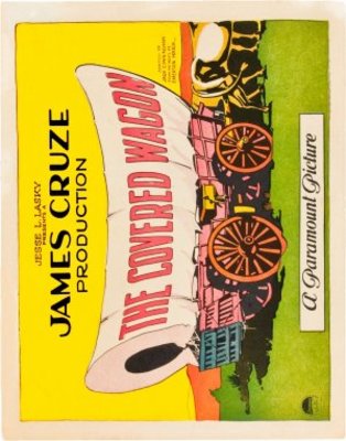 The Covered Wagon movie poster (1923) wood print