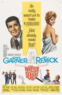 The Wheeler Dealers movie poster (1963) poster with hanger