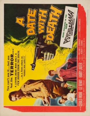 Date with Death movie poster (1959) wooden framed poster