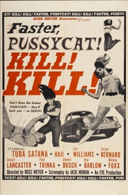 Faster, Pussycat! Kill! Kill! movie poster (1965) canvas poster
